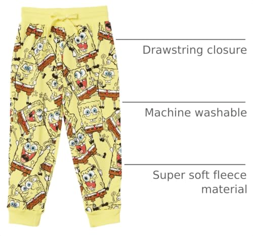 Image of Nickelodeon Girls' Spongebob Squarepants Jogger All Over Print Sweatpants - Girls 4-16