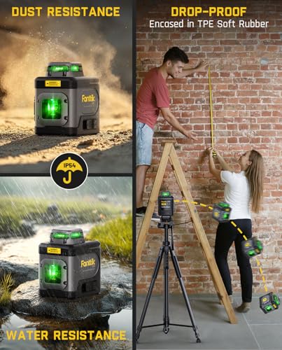 Fanttik D5 Laser Level & L2 Pro 3.7V Electric Screwdriver
