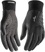 Mizuno Thermagrip Gloves: Fleece-Lined Warmth, 3D Grip Pattern & Flexible Synthetic Suede for Cold Weather Sports