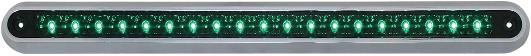 GG Grand General 76293 Barra de luz verdeverde (12″ 19 LED con soporte base de plástico transparente)