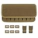 Raiseek Molle 8 Mag Pouch with Cover, Pistol Magazine Storage Pouch