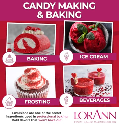 Image of LorAnn Oils Red Velvet Emulsion & Flavoring For Baking