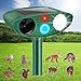 Produktbild Marderschreck Katzenschreck für Garten, Wasserdicht Solar Katzenschreck mit Bewegungssensor, Vogelschreck Tiervertreiber gegen Katzen, Vögel, Katzenabwehr für Farm