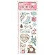 Stamperia DFLRB09 Rub-on, Multicolor, 21,6 x 21,6 x 0,1 cm