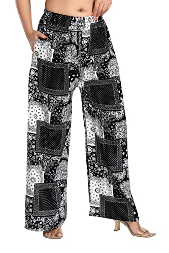 Image of Zen Women's Plus Size Palazzo - 9XL - Waist Size up to 58