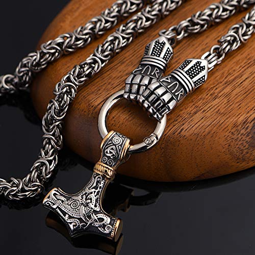 Collier Thor en acier inoxydable : fini les bijoux qui ternissent ou cassent