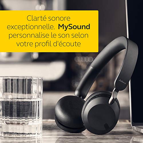 Jabra Elite 45h Casque Sans Fil Supra-Auriculaire – Compact Pliable avec une Autonomie de 50 Heures – Technologie d… - Les Beatles, Paul McCartney, John Lennon, RIngo Starr, George Harrison Jabra Elite 45h Casque Sans Fil Supra-Auriculaire – Compact Pliable avec une Autonomie de 50 Heures – Technologie d… – Image 5