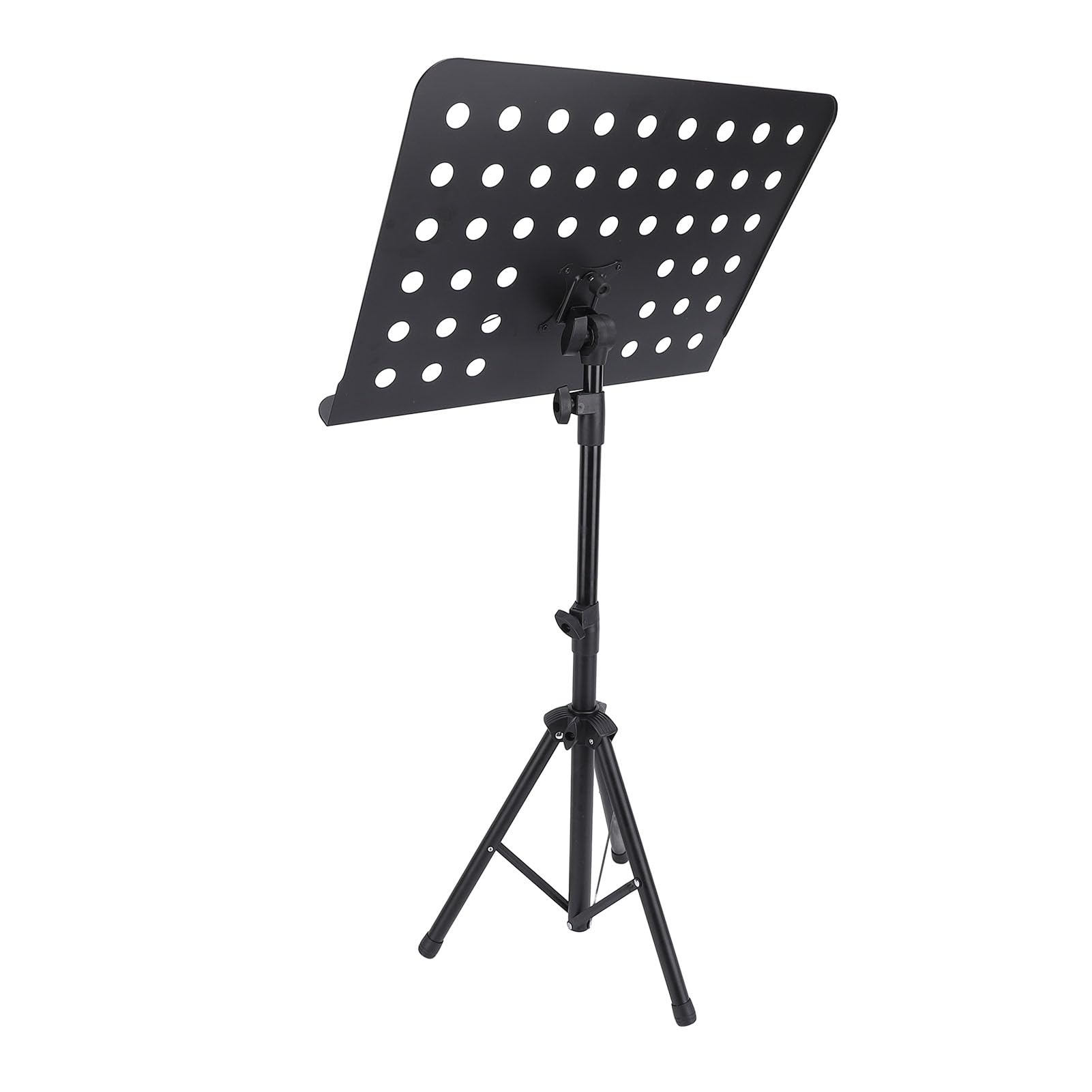 Jeffergarden Support Réglable pour Partitions de Livre de Musique, Portable, Pliable, pour Guitare, Violon, Piano, Support de Musique Pliable pour Clavier, Trombone, Clarinette avec Clip, Lecture