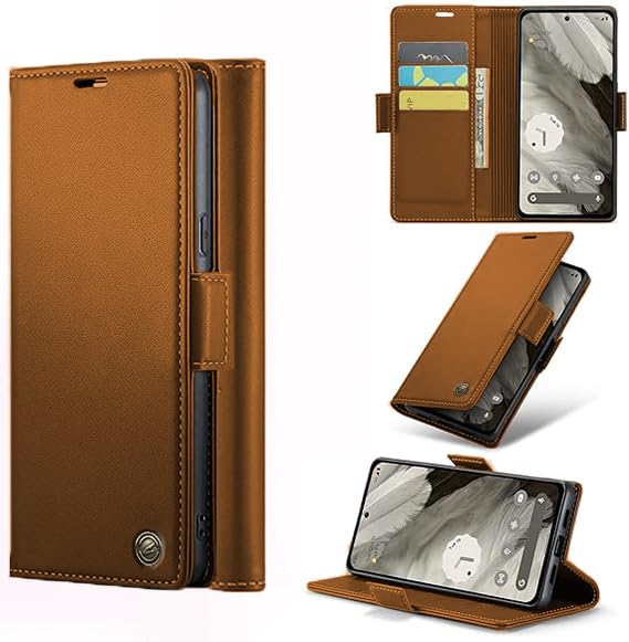 ClickCase for Oppo A6X 5G Premium PU Leather Wallet Case Flip