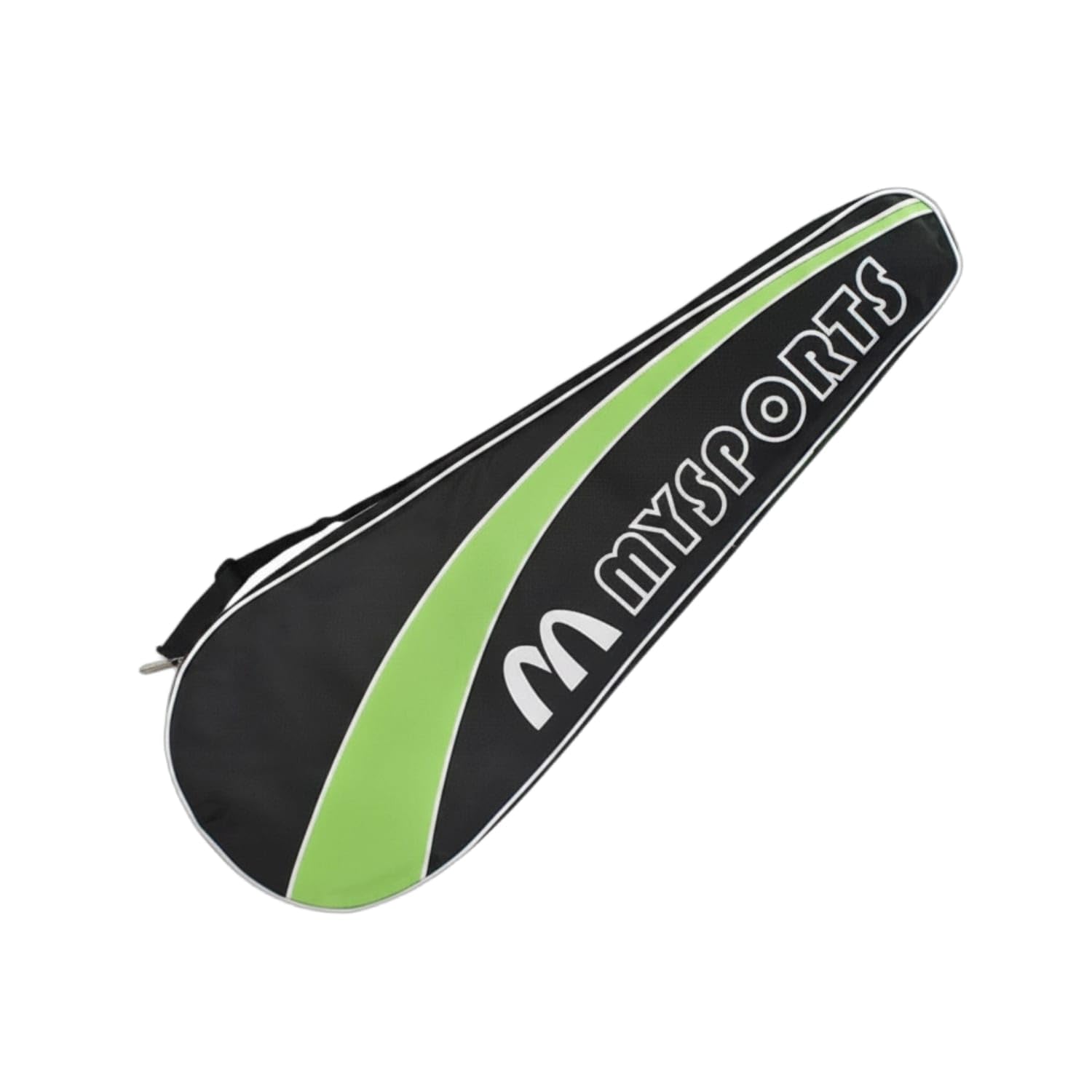 Oxford Cloth Badminton Racket Bag Teardrop-Shaped 003 Black | Capacity Portability Black 003-picture-12