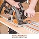 Evolution ST2800 Führungsschiene Handkreissäge Kreissägeschiene & Power Tools R185TCT-20CS (Rage) Multi-Material-TCT-Klinge zum Schneiden von Holz, Metall und Kunststoff, 185 mm