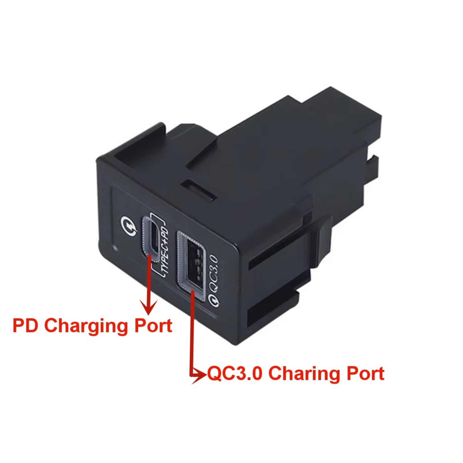 Prise USB Console Compatible Avec Suzuki Pour SX4 Pour Swift Pour Vitara Voiture Chargeur Rapide Pour Type C PD QC3.0 Interface Interface USB AUX voiture