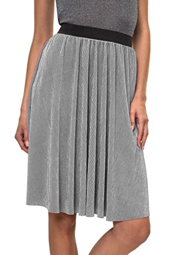 Only Onlliga Plisse Skirt Wvn Gonna, Grigio