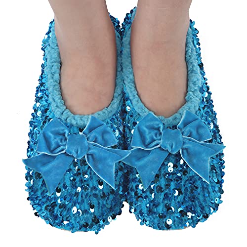 Snoozies Womens Glamour Bling Ballerina2
