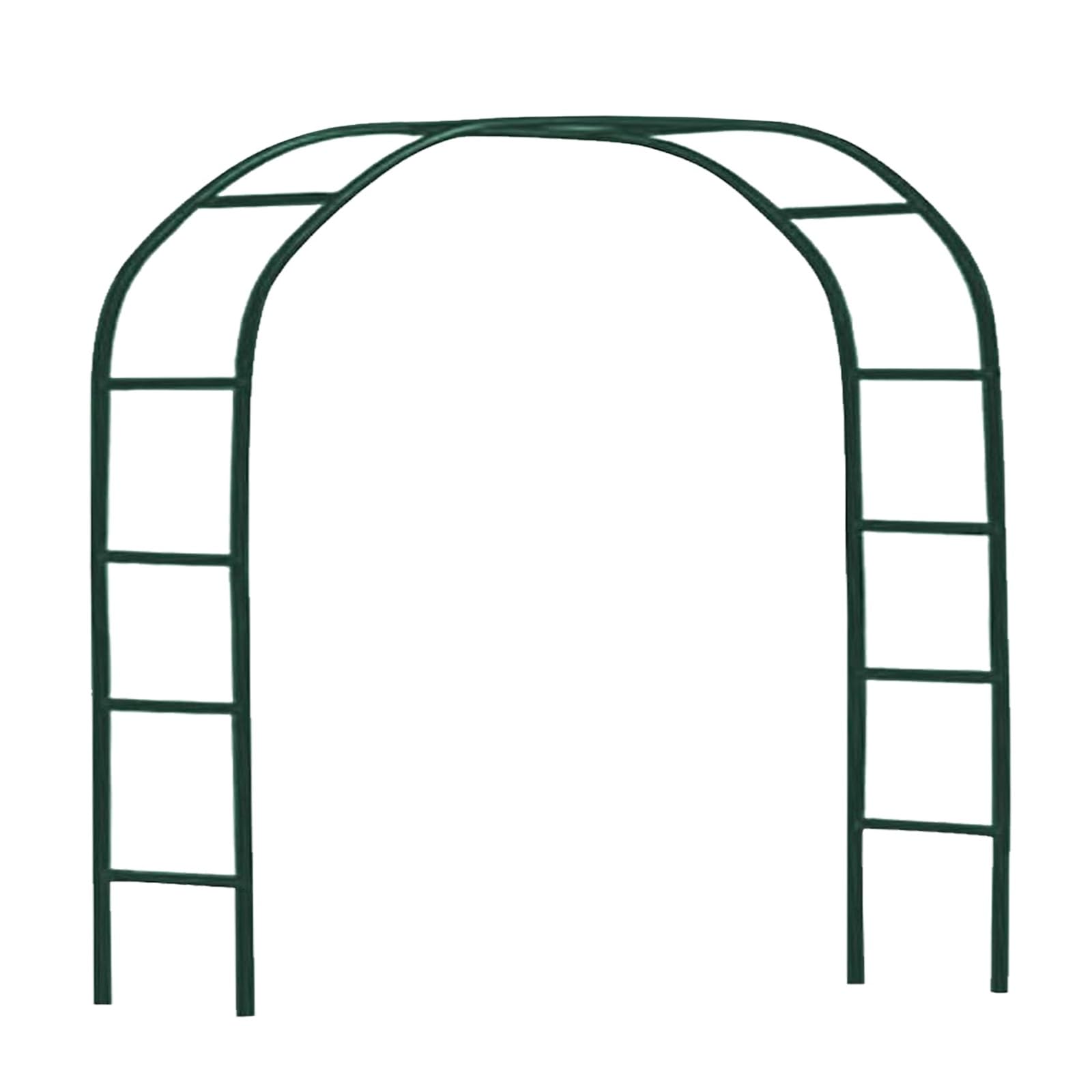 Arco Da Giardino In Ferro LIYI929GP Per Rampicanti | Matrimoni, Decorazioni Esterno, Bianco/Nero/Verde - Foto 6