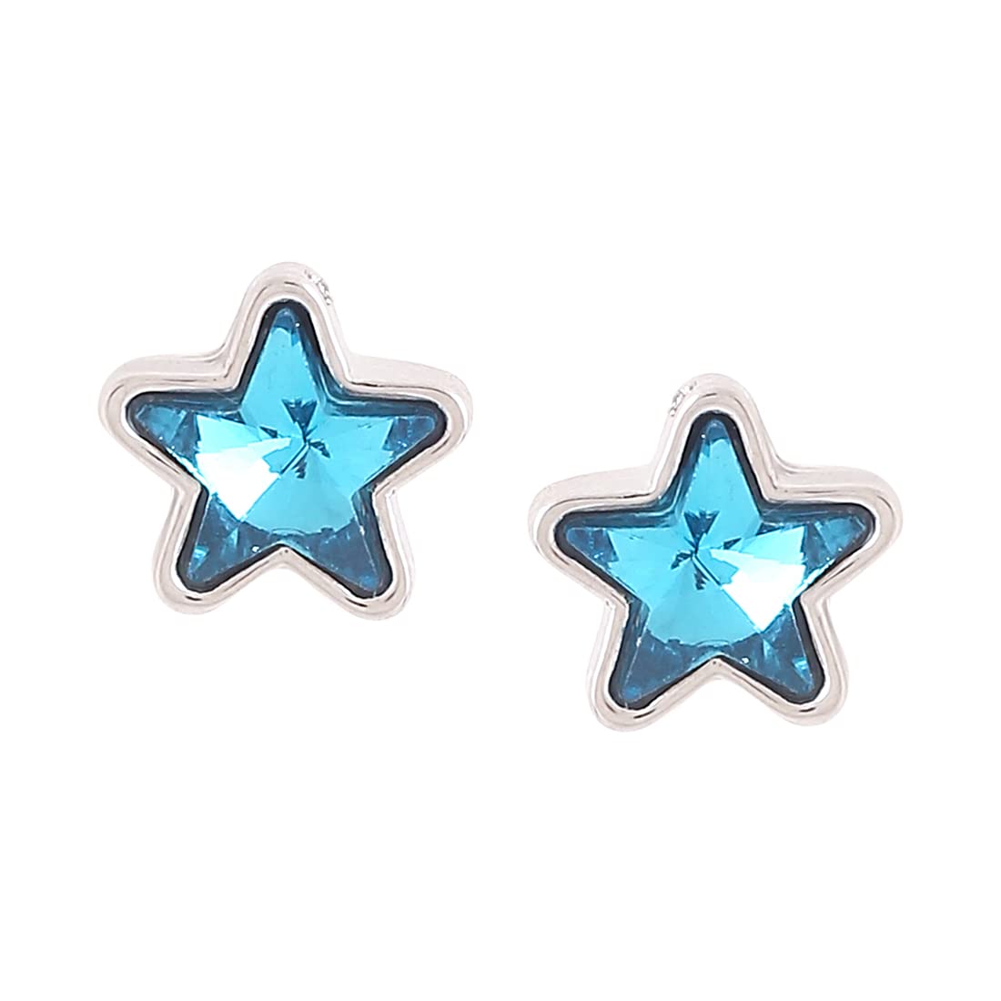 Yellow Chimes Earrings for Women and Girls Crystal Studs | Silver Tone Star Designed stud Earrings | Birthday Gift for girls and women Anniversary Gift for Wife (B0C45VTLBS) Amazon Price History, Amazon Price Tracker