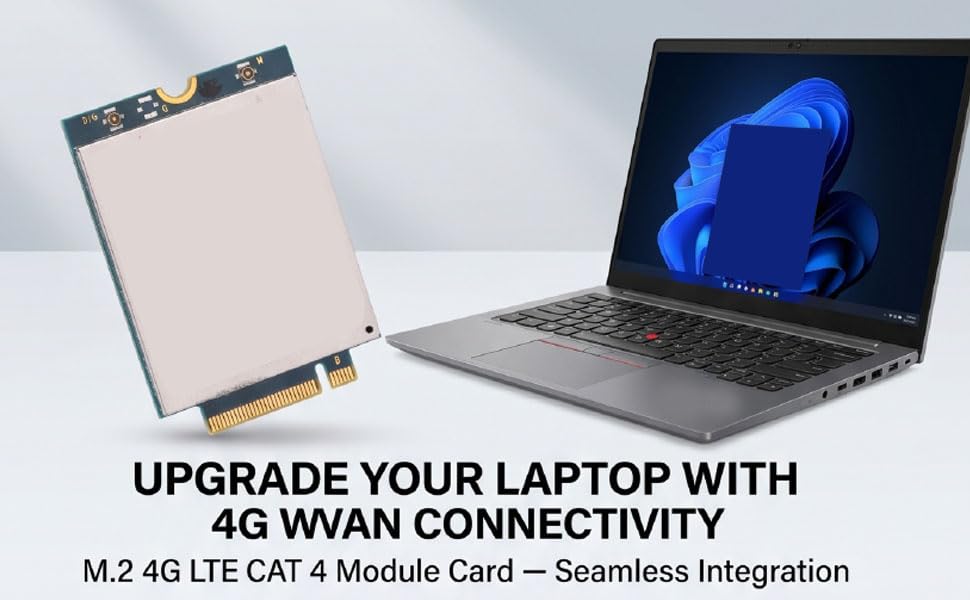 Módulo WWAN 4G LTE M.2 Quectel EM05 G tarjeta NGFF de 150Mbps 3