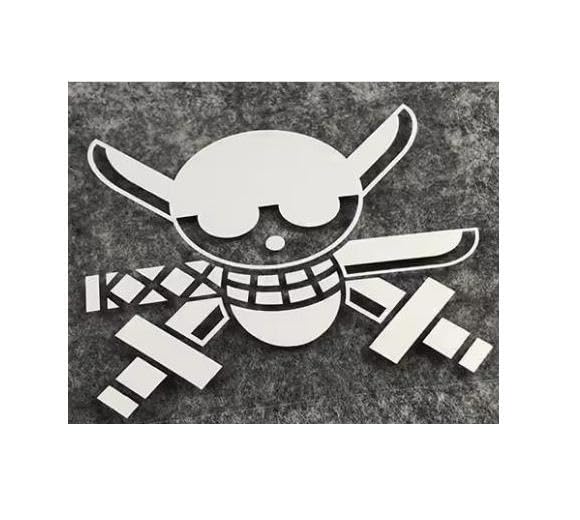 Amazon.co.jp: ゾロ シール ワンピース 海賊旗 車 壁 PC 14×11cm
