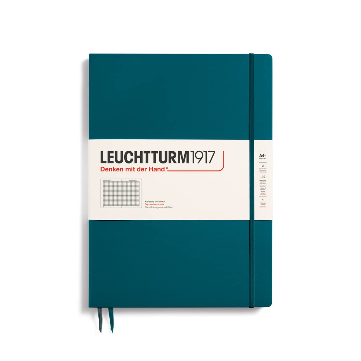Amazon | LEUCHTTURM1917/ロイヒトトゥルム Notebooks Master Slim (A4