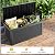 ASKPASS 320 Gallon Outdoor Storage Box,Large Waterproof UV Resistant Deck Box,Lockable Storage Container for Patio Furniture Cushions Garden Tools and Pool Accessories(Black)