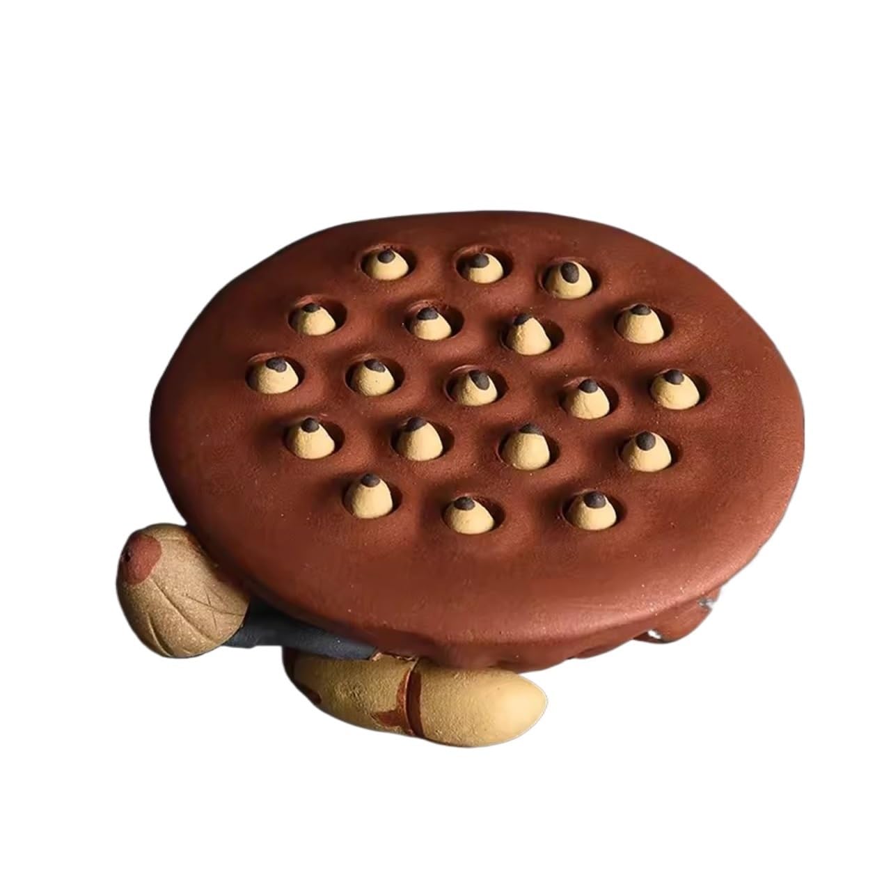 ENGENDER Kung Fu Tea Pet Zisha Tea Pet Sculpture Desktop Decoration Creative Handmade Statue Room Table Set(B)