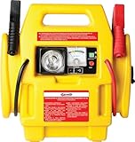 jump starter con compressore 250 psi 12v potenza 300 ah - avviatore batteria auto portatile di emergenza