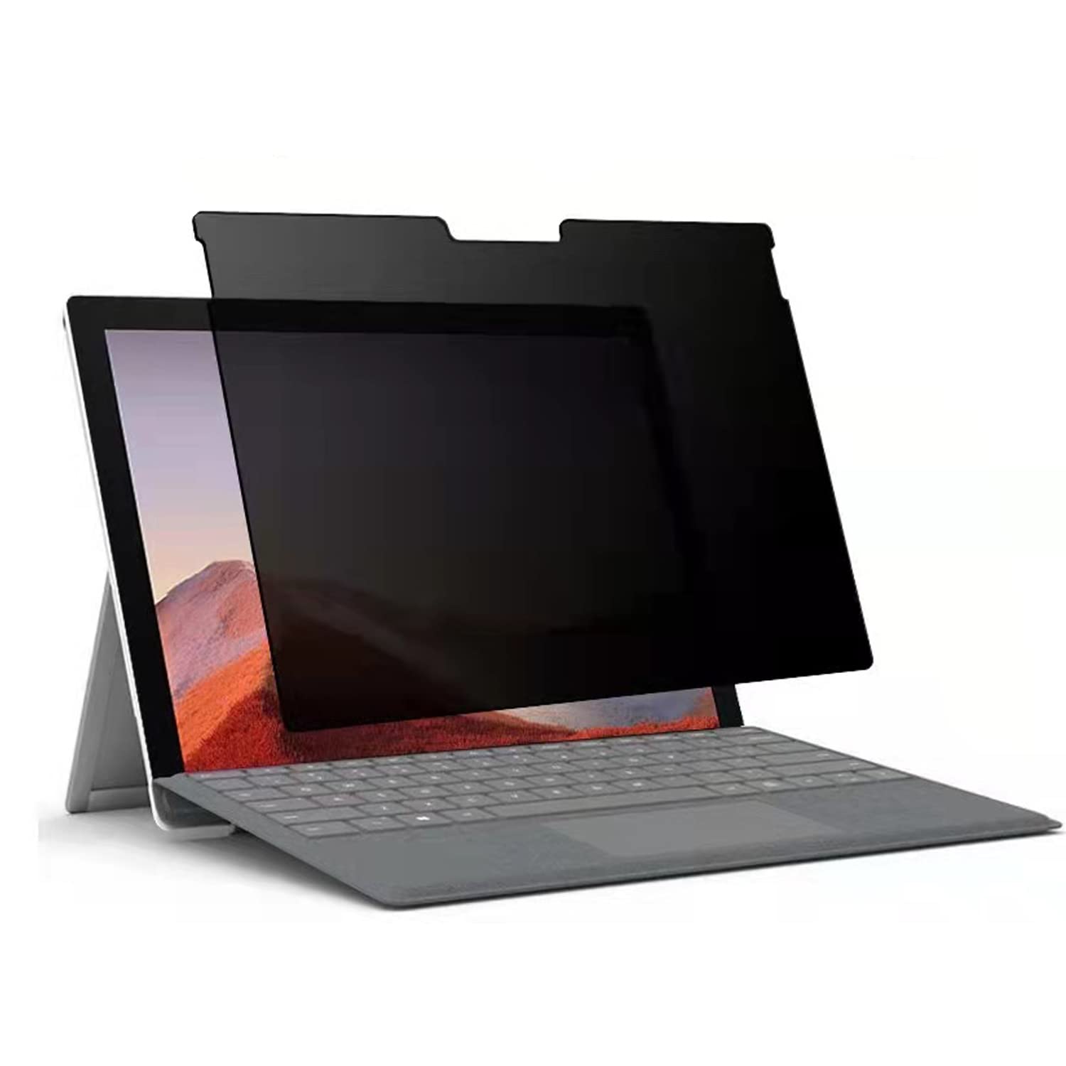 Protector de pantalla de privacidad para Surface Pro 7 Plus, Pro 7, Pro 6, Pro 5, Pro 4 de 12.3 pulgadas, protector de pantalla antiespía oscuro para Surface Pro 7+/7/6/5/4 de 12.3 pulgadas