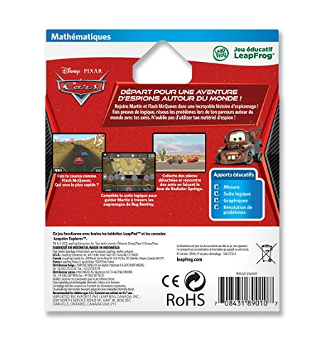 Leappad Leapster Explorer Jeu Cars 2 - vue 5