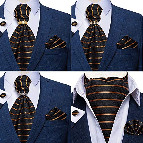 Corbata de seda para hombre miniatura 2