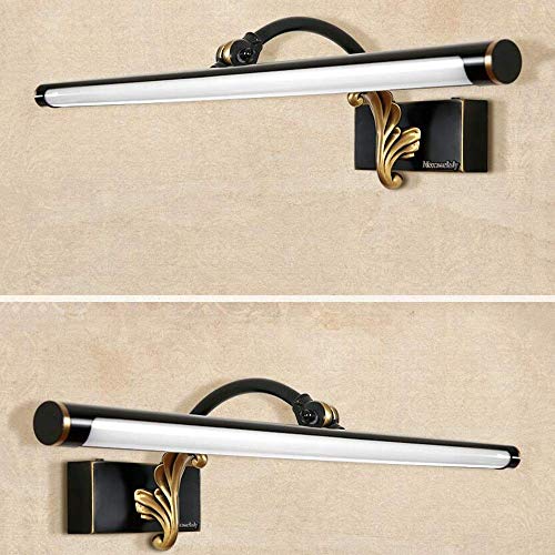 Phares de miroir LED orientables 240° MU en cuivre luminaire mural de bain 4200K