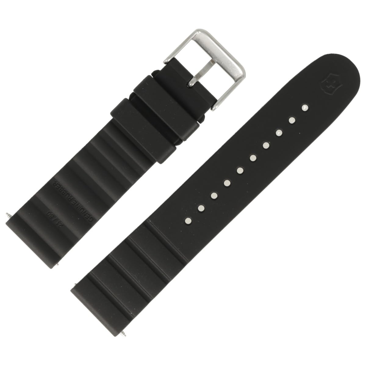Victorinox Uhrenarmband 21mm Kunststoff Schwarz - 005104
