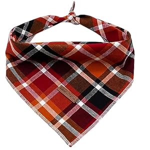 Elegant little tail Fall Dog Bandana, 1PC Girl Boy Dog Bandanas Halloween Bib Scarf Soft Washable Square Dog Scarf Adjustable Dog Kerchief for Small Medium Large Dogs Elegant little tail Fall Dog Bandana 1PC Girl Boy Dog Bandanas Halloween Bib Scarf Soft Washable Square Dog Scarf Adjustable Dog Kerchief for Small Medium Large Dogs