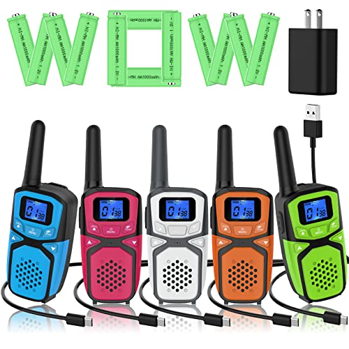 Exclusive Discount ๐ฅ Walkie Talkie for Kids,Easy to Use Family Walky Talky with Batteries and Charger,Toys for 3 Years Old Boys and Girl for Outdoor Camping Hiking (Blue Pink White Orange Green) Exclusive Discount ๐ฅ Walkie Talkie for Kids,Easy to Use Family Walky Talky with Batteries and Charger,Toys for 3 Years Old Boys and Girl for Outdoor Camping Hiking (Blue Pink White Orange Green)