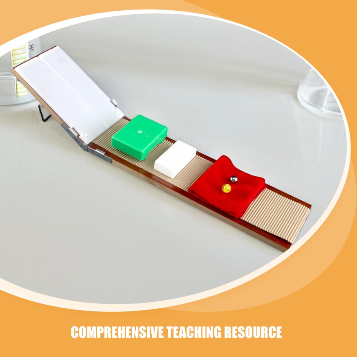 ORFOFE Kit di Fisica Sperimentale per Studenti Design Userfriendly in Plastico, Dispositivo Scientifico Versatile per Esperimenti di Movimento a Casa in Classe