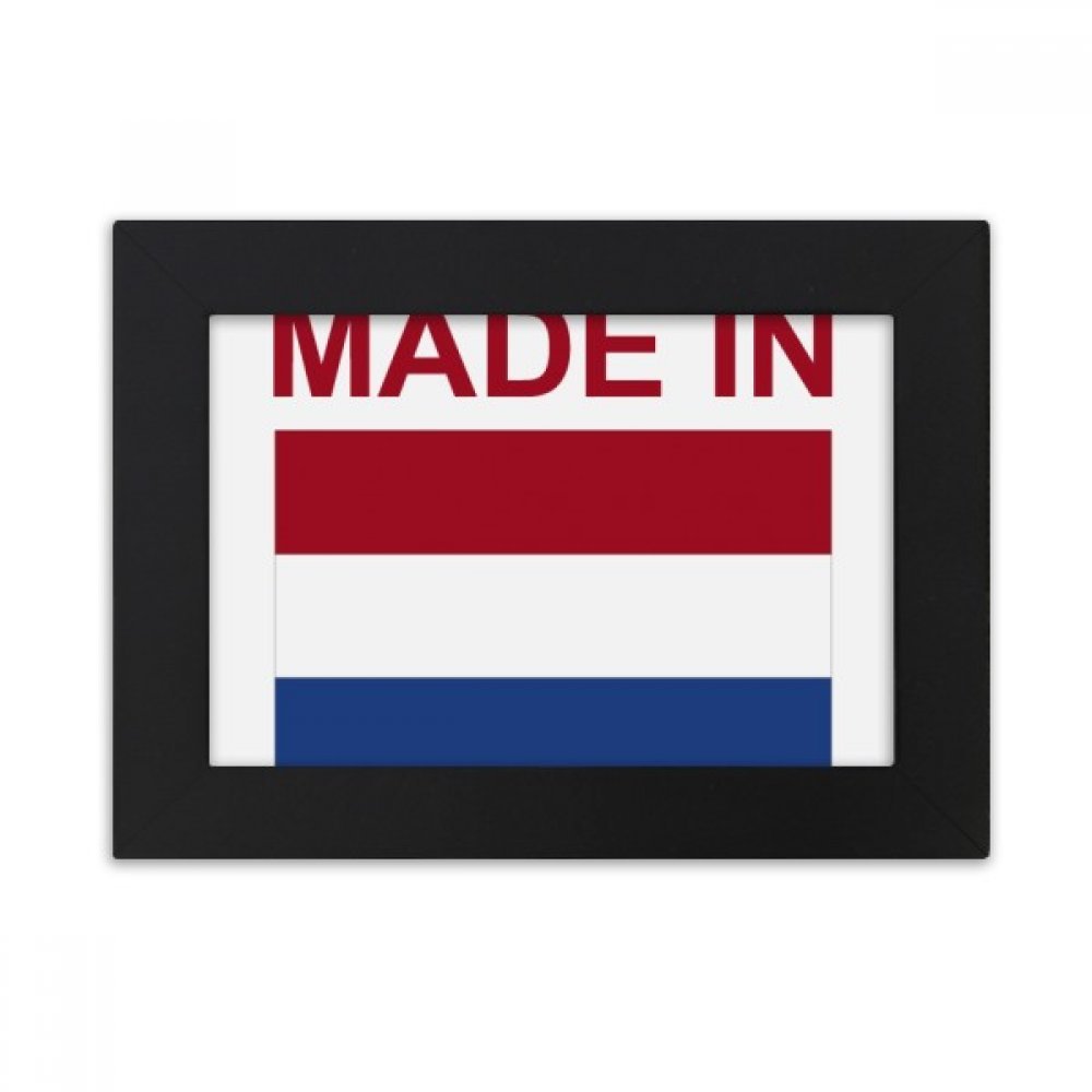 Cadre photo noir 5x7 pouces pour image 10.2x15.2 Pays-Bas