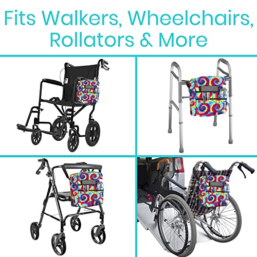 image for Vive Wheelchair Bag - Machine Washable, Double-Stitched, Water-Resista