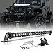 Barre LED 4x4 Lampe de travail LED 65 cm / 25 Pouces Phare Additionnelle Projecteur Spot Feux pour Quad Chantier Voiture Camion SUV ATV Tracteur Bateau - BraveWay (25inch-65cm)