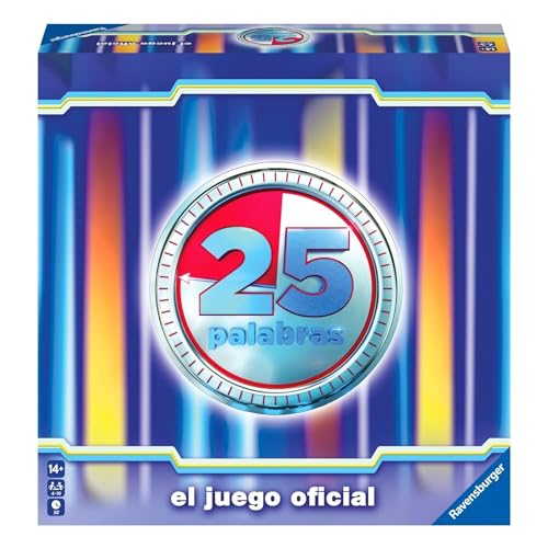 Ravensburger - 25 Palabras, Juego de Mesa para Toda la Familia, 4-10 Jugadores, Idea de Regalo para Adultos y Adolescentes 14+ Años, Versión en Español