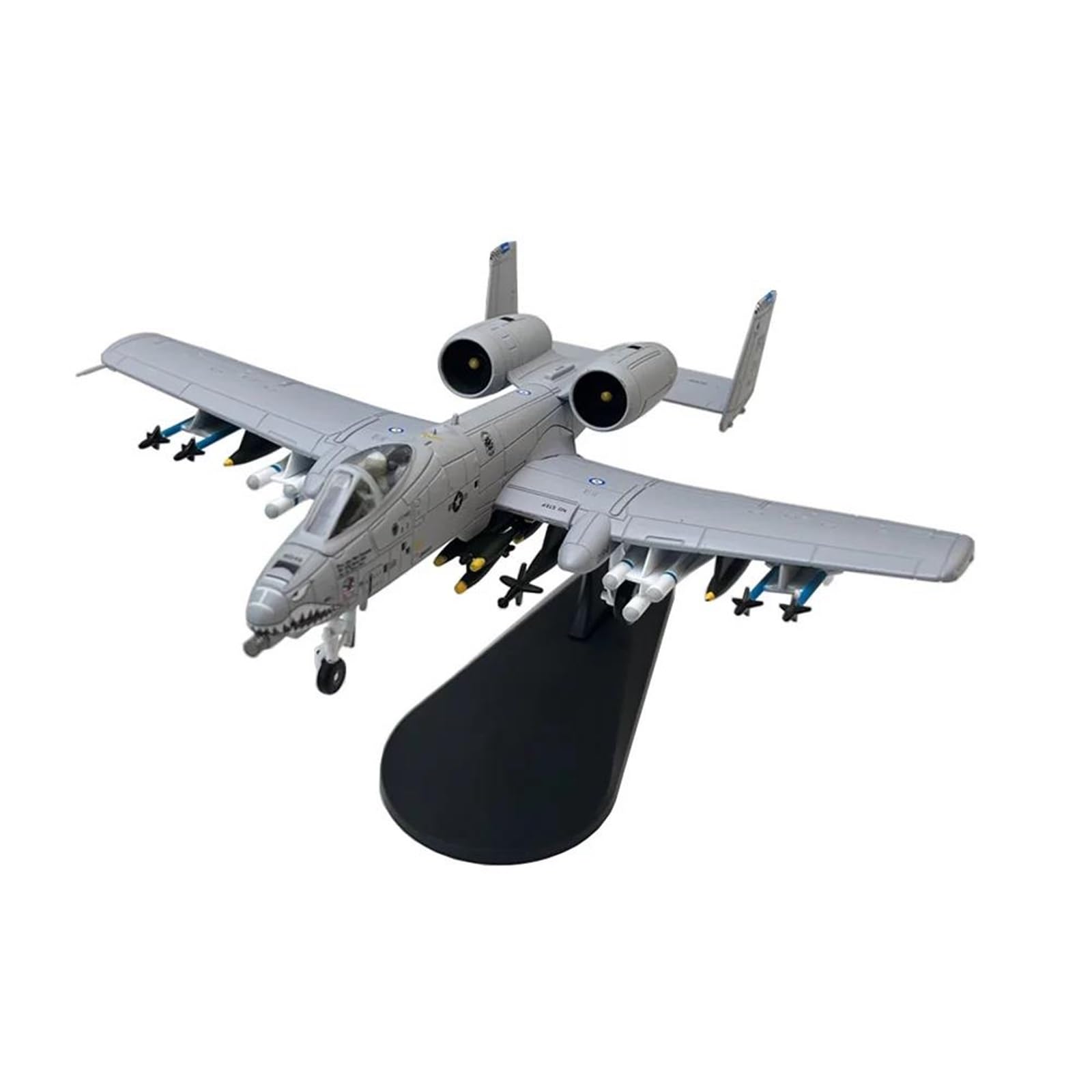 Modelo de avión de metal A-10 escala 1/100 réplica coleccionable Thunderbolt II 8