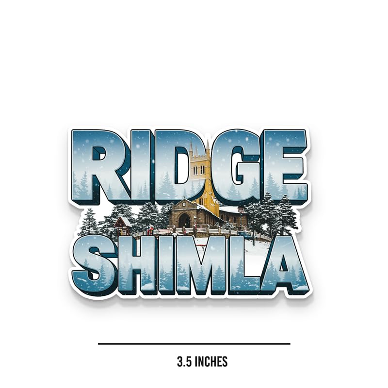 Image of Ridge Fridge Magnets, Glossy Finish, Stylish Magnet for Fridge, Wardrobe & Metal Surfaces