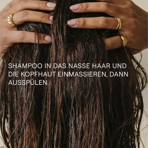 WELEDA Bio Rosmarin Revitalising Shampoo - Naturkosmetik Haarpflege Seife mit Hyaluronsäure & Rosmarinöl für mehr Volumen & eine gesunde Kopfhaut - Haarshampoo ohne Silikone & Sulfate (vegan, 250ml)