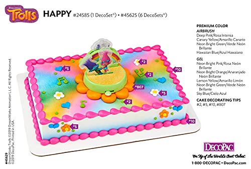 Decopac 24585 Decoset® Dreamworks Trolls Happy Cake Topper thumb #4