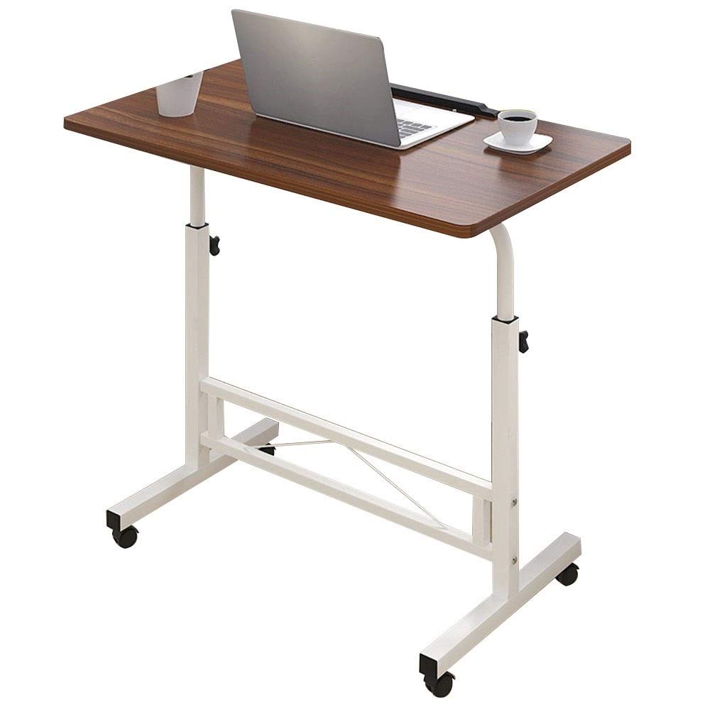 Buy Bseack Table MultiPurpose Overbed Table with Lockable Castors