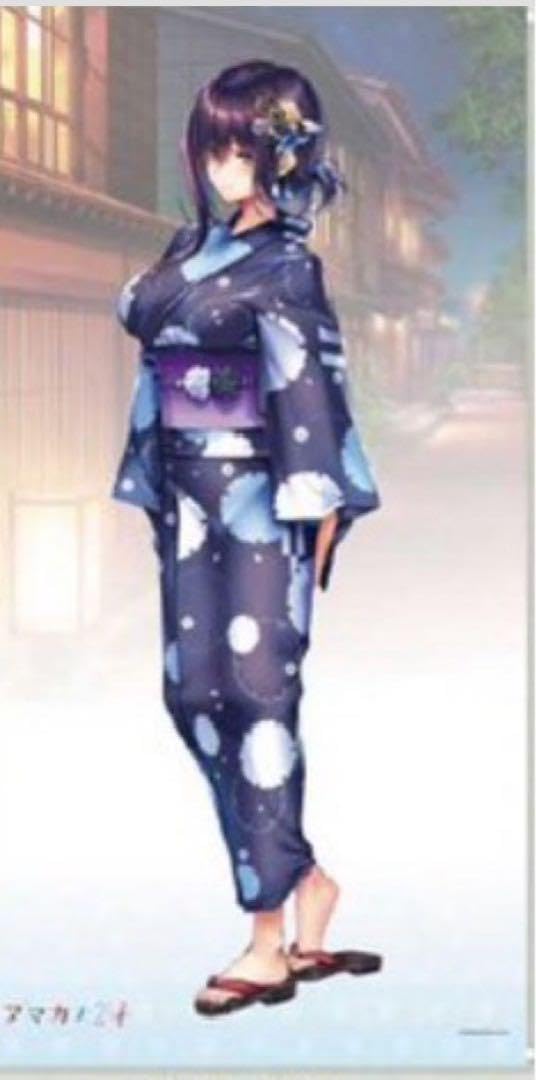 ピロ水 アマカノ 浴衣 等身大タペストリー 氷見山玲