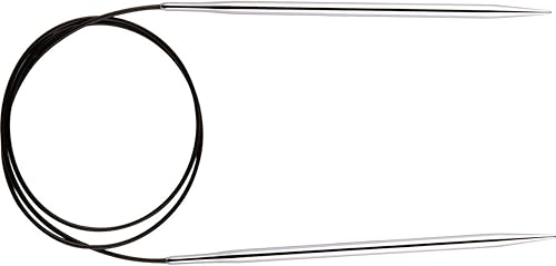 Knitter's Pride Agujas de doble punta Nova Platina de 9/0.217 in, 32"