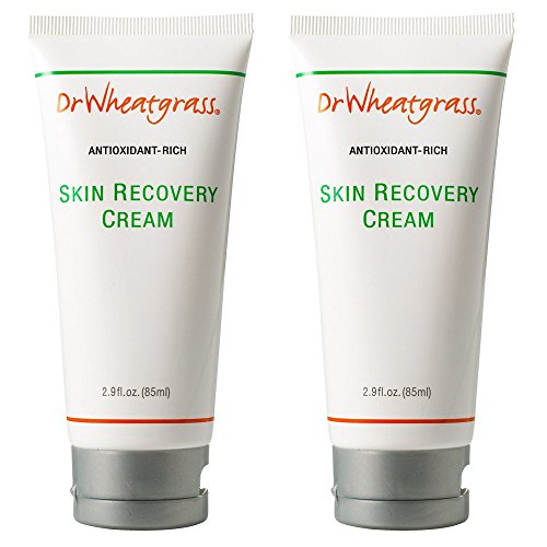 (Pack of 2) Dr Wheatgrass Antioxidant Skin Recovery Cream 85ml (2.87fl.oz.) - Powerful Skin Recovery, Natural and Safe, Great for Aged or Damaged Skin, Dry and Itchy Skin, and Various Skin Disorders