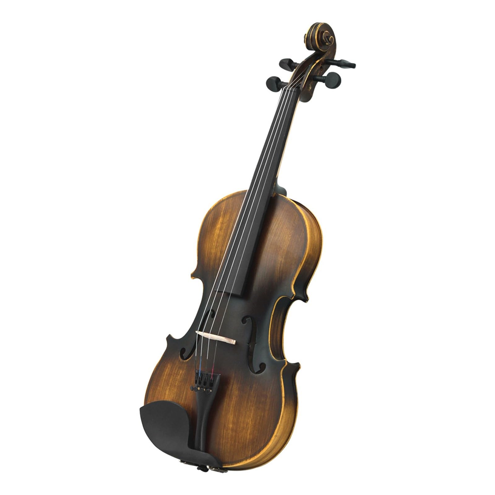 Skrzypce Matte 4/4 Z Litego Drewna Instrument Do Ćwiczeń Instrumenty Strunowe Skrzypcowe