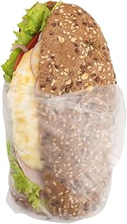 Restaurantware Base 10.75 x 10 Inch Plastic Deli Sheets, 1000 Interfolded Butcher Plastic Wraps - Pre-Cut, Disposable, Clear Plastic Sandwich Wrap Sheets, Microwavable, Freezable