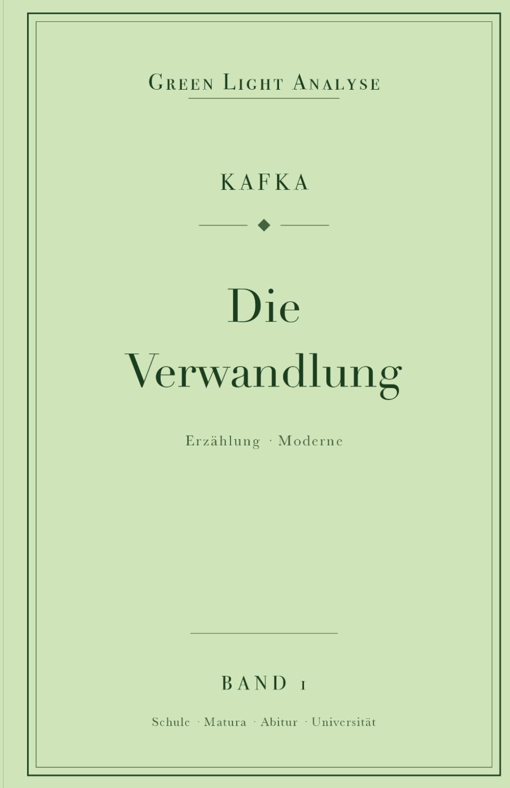 Franz Kafka: Die Verwandlung: Vollständige Analyse für Schule und Studium – Inhaltsangabe, Interpretation, Prüfungsaufgaben