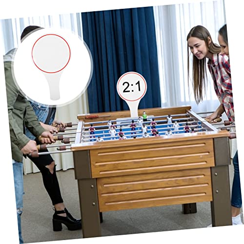 3pcs tablero de puntuación blanco para niños miniatura 4